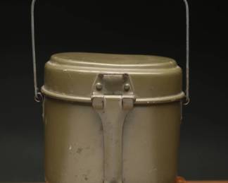 	WWII Wehrmacht M31 Aluminum Mess Kit Set