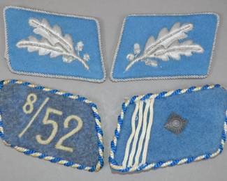 Two Pairs of NSDAP Ortsgruppen Collar Tabs