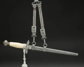 Luftwaffe 2nd Model Dagger w/ DRGM Hangers