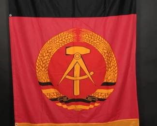 German Democratic Republic National Flag, Cloth