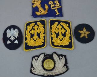 	Assorted WWII Era Naval and Political Insignia