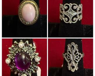 Silver rings