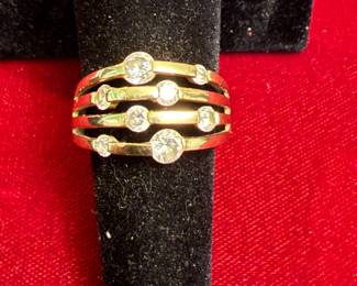 14k wedding band