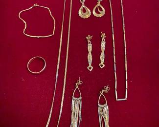 14k gold jewlery