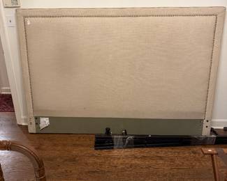 King size upholstered headboard