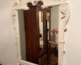 Vintage gesso mirror