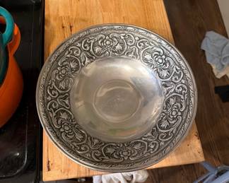 Large Wilton Armetale pewter bowl. 