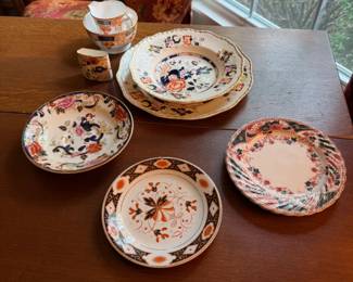 Imari style English china