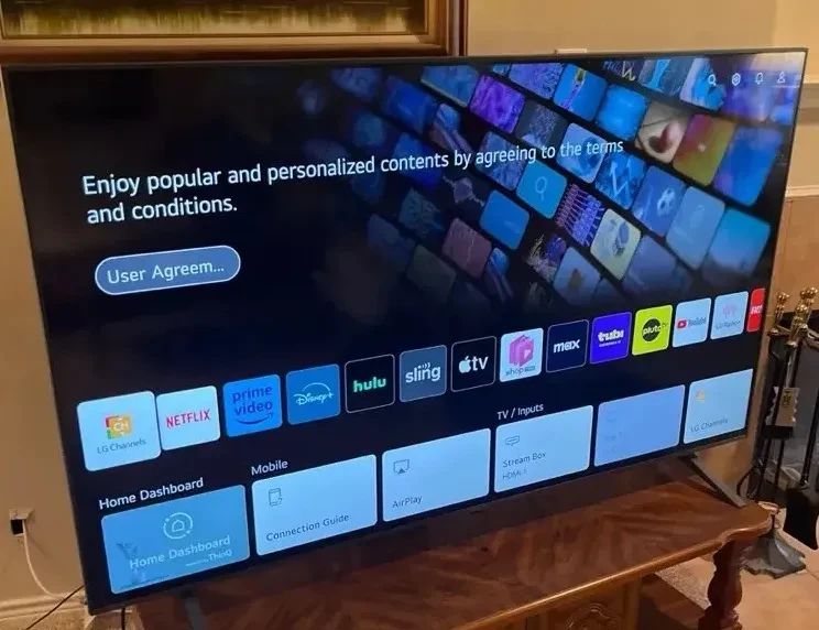 LG Smart TV 70 Inch Model 7OUQ7070ZUD