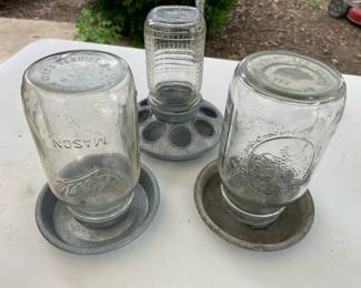 Lot Of 3 Poultry WaterFeeders