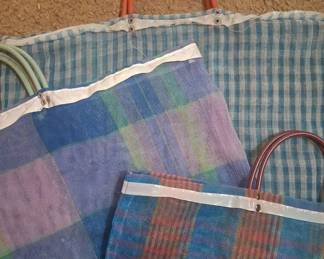 Home Made Mesh Beach Bags
