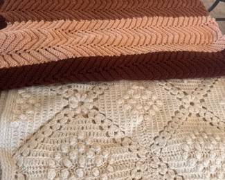 Crochet Lap Blankets Vintage