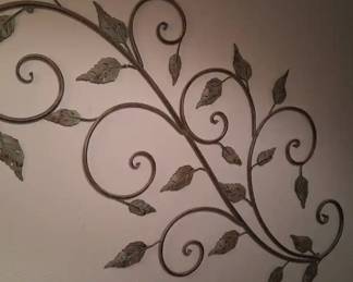 Metal Leaf Wall Art