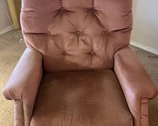 Recliner Chair Mauve