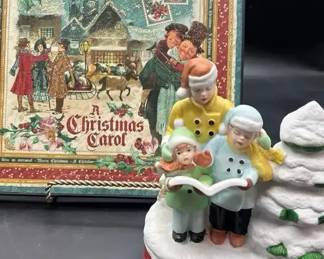 Vintage Art And Music Figure Christmas