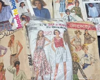 Simplicity McCallsPatterns Vintage Lot