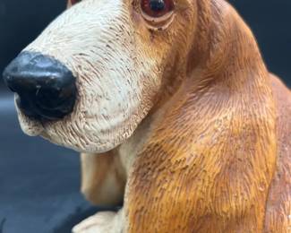Basset Hound Statue