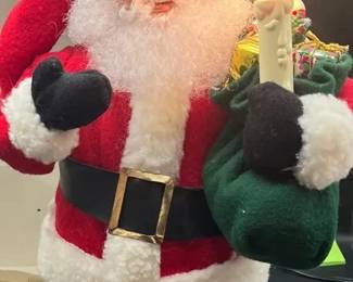 Animated Holiday Figure Santa
