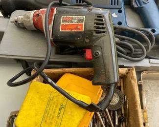 Corded Saw And Drill