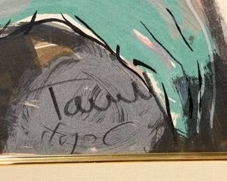Hand-signed and numbered limited edition print (4/250) by the artist