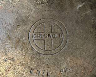 Griswold cast iron pan
