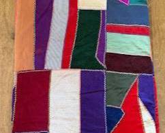 Handmade patchwork quilt 