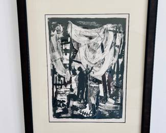 Lithograph signed 
