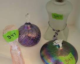 Decorative Glass Perfume Bottles and Vessels