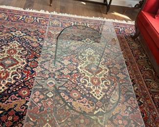 Large wool area rug
