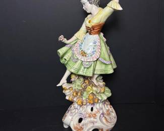 310 vintagehandpaintedceramicitalianwom