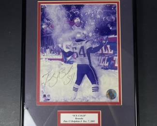 050 tedybruschisignedframedicecoldpatr