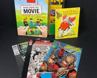 354 assortedbooklotcomicslegoactivityb