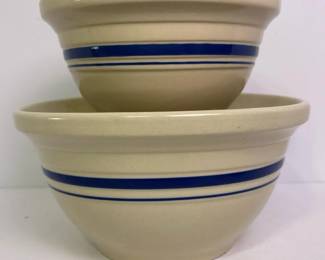293 pairofvintagebluestripedstonewarem