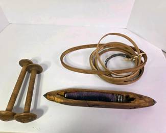 259 vintageindustrialwoodenflyshuttlebo