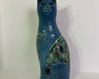 303 vintagemcmceramiccatfigurinewithbl