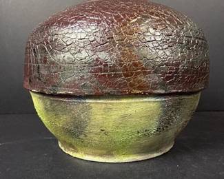 063 handmaderakufiredstudiopotteryjarw