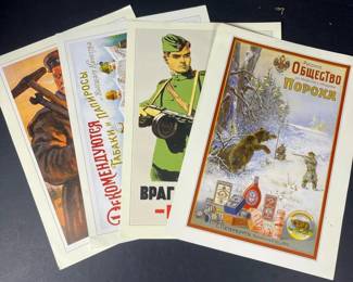 045 fourrussianpostersprintspropagandaa