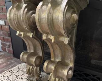 375 225resingildedcorbelbrackets
