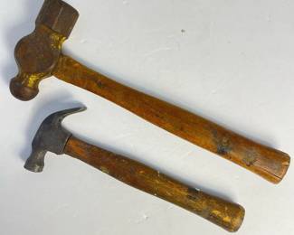 342 vintageballpeenhammerclawhammerwit