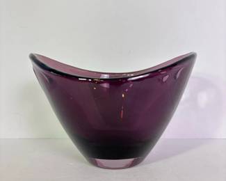 304 contemporarypurpleartglassbowlwith