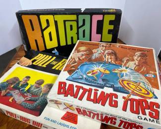 210 threevintageboardgamesratracebattl