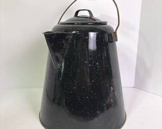 301 largeblackspeckledenamelwarekettle