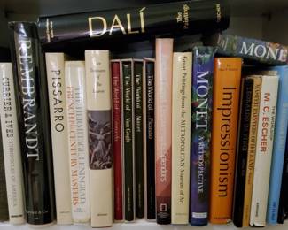 Mystery Collection of Vintage Art History Coffee Table Books