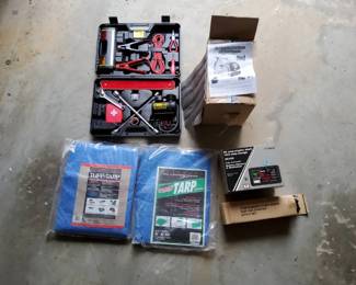 Auto Emergency Set Battery Charger, Power Source Tool Set