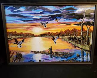 Alan Hawkins Framed Art