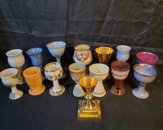 Studio Pottery and Ecclesiastical Collection Chalices, Pitchers, and Churchware