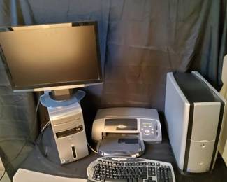 Computing Collection Dell Systems, Epson Scanner, and HP Photosmart Printer