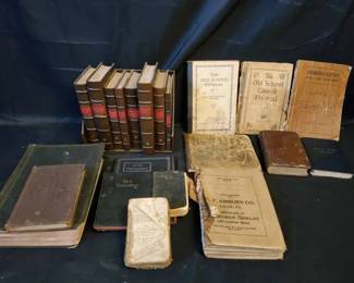 Antique Religious Books Hymnals, Methodist Disciplines Antique Bibles 1800s
