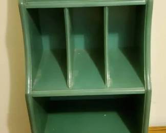 Teal Bookshelf