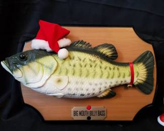 A Very 90s Christmas Big Mouth Billy Bass, Ornaments Treasures